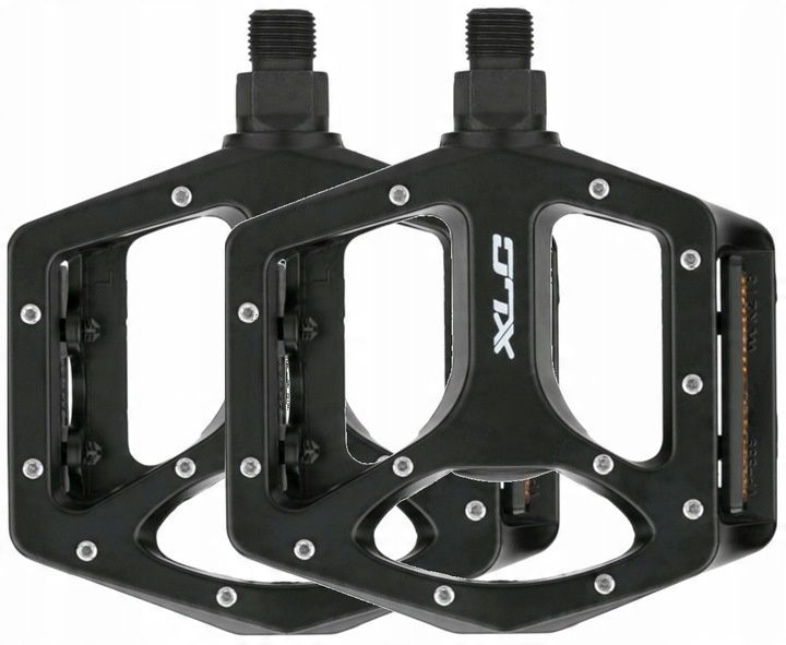 Pedały platformowe aluminiowe XLC PD-M10, czarne zdjęcie 8
