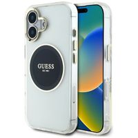 etui guess iml metal colored circle      classic logo magsafe do