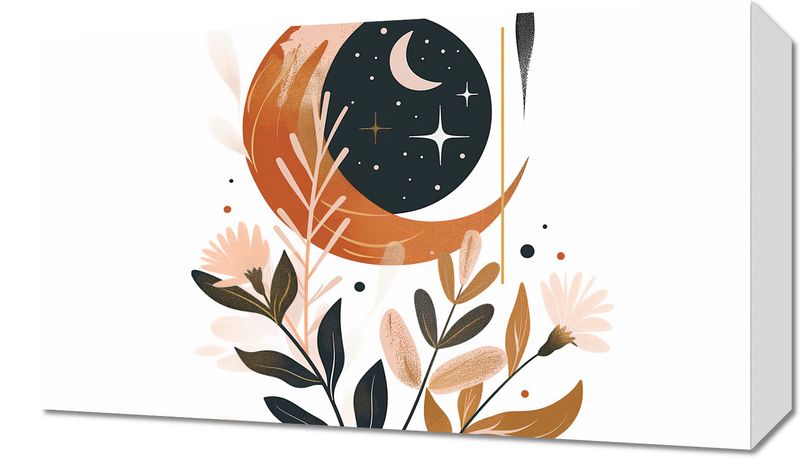 Obraz 50x30cm Siła i Księżyc zdjęcie 1