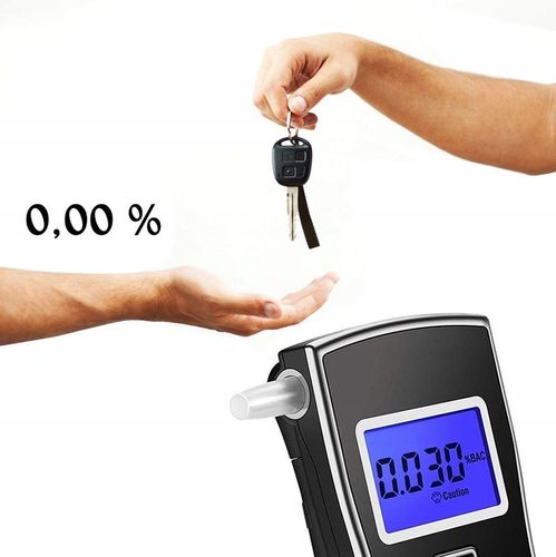 Alkomat Tytan AT-818 z LCD + ustniki + etui + Pokrowiec Precyzyjny Zestaw na Arena.pl