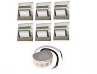 OŚWIETLENIE SCHODÓW  6 OPRAW LED  SCHODOWYCH+ZASIL