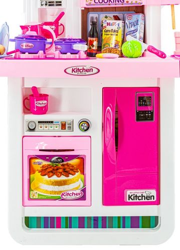DUŻA KUCHNIA DLA DZIECI Kuchenka Akcesoria Światło na Arena.pl