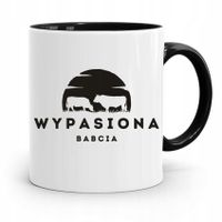 Kubek Czarny Dzień Babci Wypasiona Babcia Prezent Z Nadrukiem Ze Zdjęciem