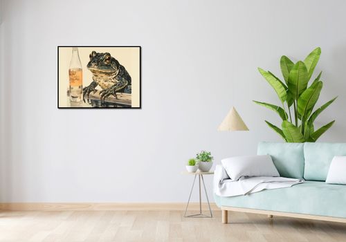 Plakat 80x60cm Refleksje Błotniaka na Arena.pl
