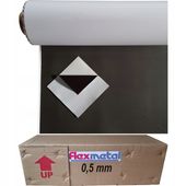 Folia ferromagnetyczna stalowa 0,5mm klej tablica