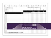 DRUK KARTA KONTOWA MATERIAŁOWO ILOŚCIOWO WARTOŚCIOWA 5906858000290