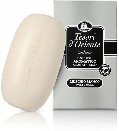 Tesori D`oriente Mydło W Kostce Muschio Bianco 125 na Arena.pl