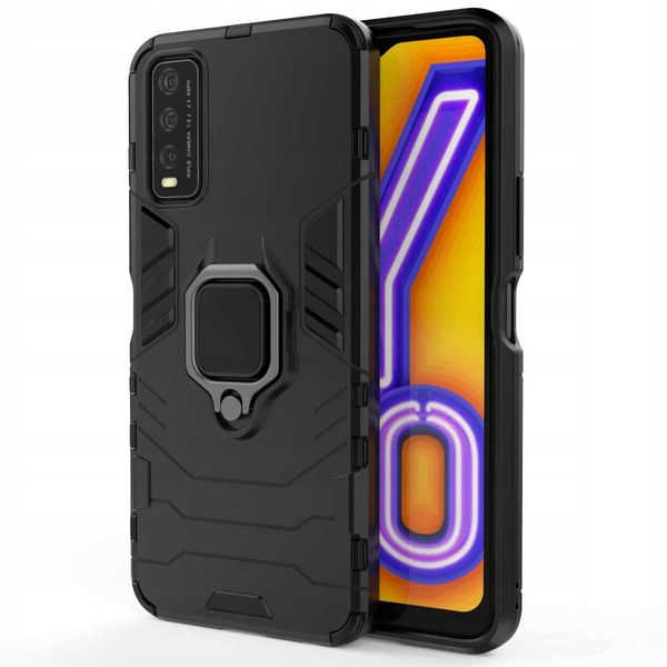 Spacecase X-Ring Vivo Y11S/Y20S Czarny zdjęcie 5