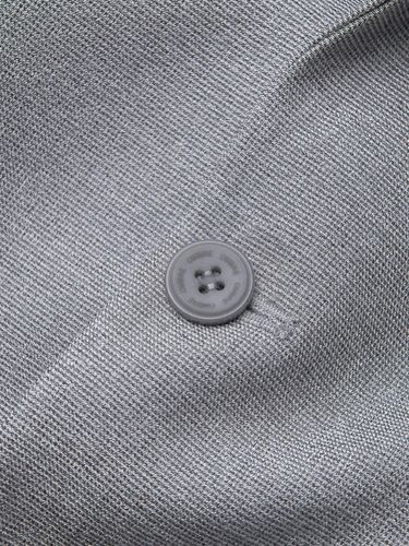 Marynarka męska elegancka z guzikami na mankietach szara V2 OM-BLZB-0114 L na Arena.pl