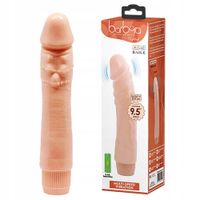 Wibrator o teksturze imitującej skórę z wypukłymi żyłkami. Realistyczny