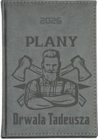 KALENDARZ A5 2026 dzienny KSIĄZKOWY z grawerem DLA DRWALA Z IMIENIEM