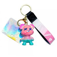 brelok do kluczy miś rainbow brl301