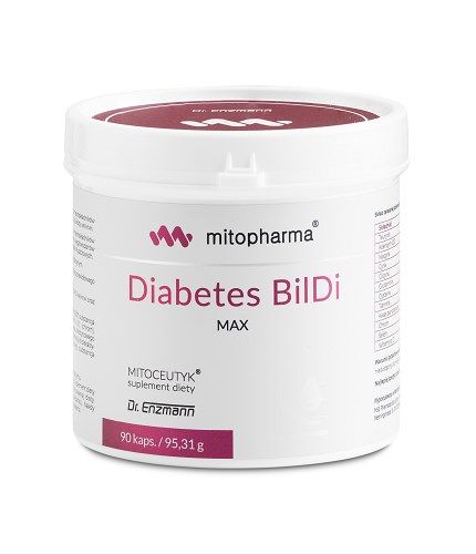 DR. ENZMANN MSE Diabetes BilDi MAX (90 kaps.) zdjęcie 1