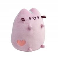 PUSHEEN LILAC z serduszkiem maskotka 19cm ZADOWOLONY