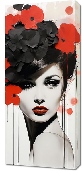 Obraz 40x90cm Kwiatowa Pasja zdjęcie 1