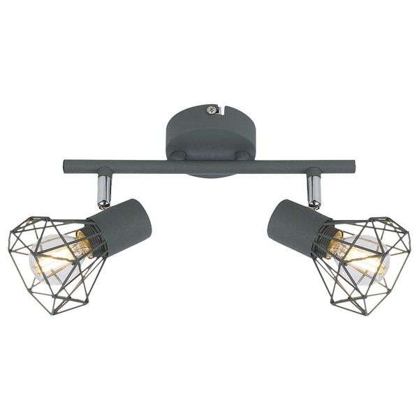 LAMPA sufitowa VERVE 92-60976 Candellux metalowa OPRAWA listwa SPOT reflektorki drut loft szary zdjęcie 1