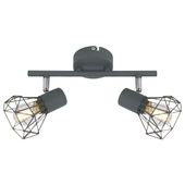 LAMPA sufitowa VERVE 92-60976 Candellux metalowa OPRAWA listwa SPOT reflektorki drut loft szary