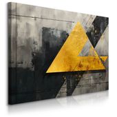 Obraz Na Płótnie Do Sypialni Abstrakcja Kształty Geometryczne 90cm x 60cm
