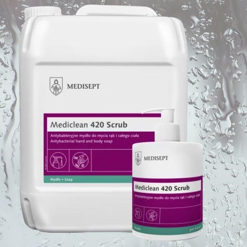 Mediclean 420 Scrub MEDISEPT Antybakteryjne mydło do mycia rąk i ciała 5L na Arena.pl