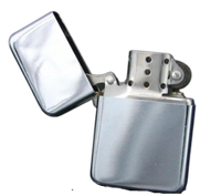 Zapalniczka Benzynowa Gentelo Srebrna