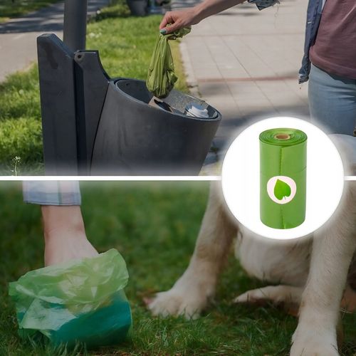 WORECZKI BIODEGRADOWALNE NA PSIE ODCHODY BIO WORKI NA KUPY PSA 360 SZT ETUI na Arena.pl