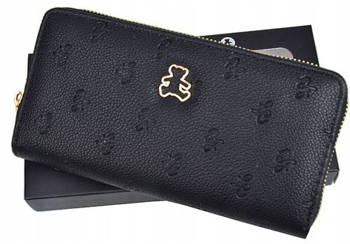 Portfel Damski Młodzieżowy LuluCastagnette Piórnik na prezent czarny na Arena.pl