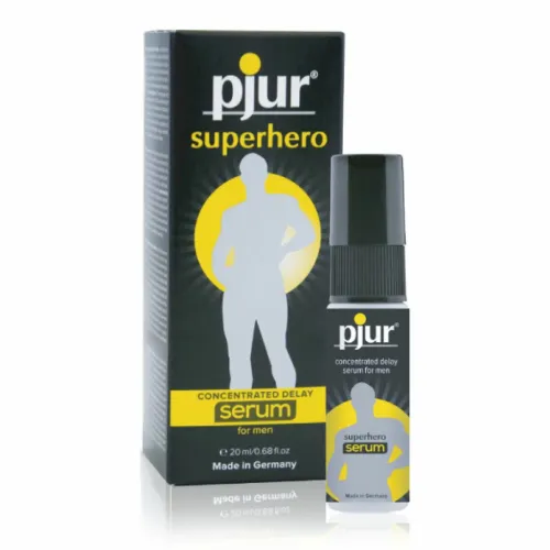 pjur superhero delay serum 20 ml - żel opoźniający, ochrona i komfort na Arena.pl