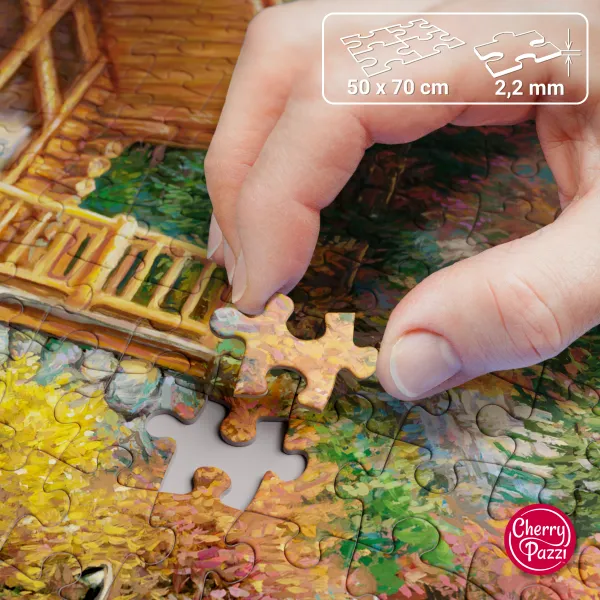 Puzzle 1000 elementów. Alpejski spokój 30400 zdjęcie 5