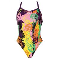 ARENA WOMEN STRÓJ KOSTIUM UNDERWATER ONE PIECE L PLUM  ROZMIAR 30