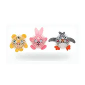 524542 FL Zabawka Stekti Ball Tiger/Rabbit/Penguin