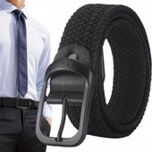 Pasek Elastyczny Parciany Pleciony Męski Damski Spodni Mocny Taktyczny
