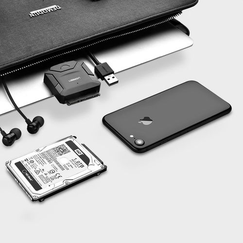 Kabel Adapter do dysku HDD i SSD SATA 2.5'' / 3.5'' USB 3.0 do 4TB - czarny na Arena.pl