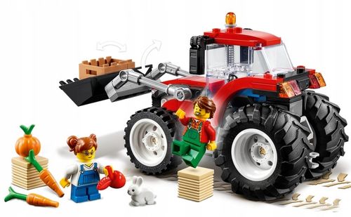 LEGO City 60287 Traktor Łyżka Ciągnik Rolniczy Klocki 5+ Torba na Arena.pl