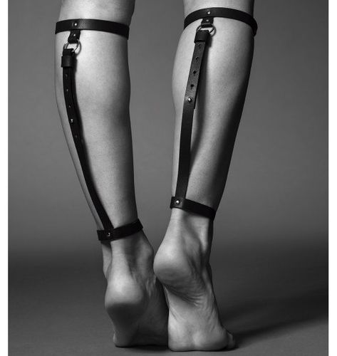 Bijoux Indiscrets - MAZE Back Leg Garter Black na Arena.pl