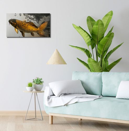 Obraz 60x30cm Spokojna Ryba Koi na Arena.pl