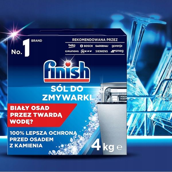 Finish Sól ochronna do zmywarki 4 kg zdjęcie 3