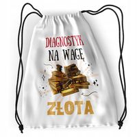 Plecak Sportowy Szkolny Diagnostyka Worek Torba Z Nadrukiem Ze Zdjęciem