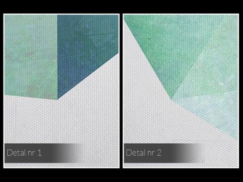 48401 Obraz na płótnie DIAMENT TURKUSOWY na Arena.pl