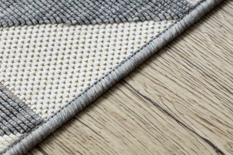 RUG/LU/WINK/TRIANGLE/GREY+CREAM/140x200 zdjęcie 5
