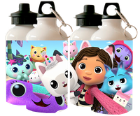 Bidon Sportowy dla dzieci - Koci Domek Gabi