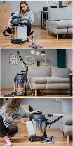 ODKURZACZ PIORĄCY DO TAPICERKI DYWANÓW 10W1 ZESTAW SSAWEK MOCNY PŁYN 1L na Arena.pl