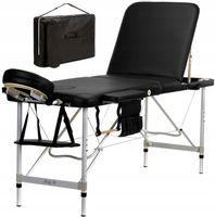 STÓŁ ŁÓŻKO DO MASAŻU 3 SEGMENTY ALU BODYFIT +TORBA
