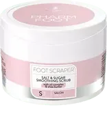 Peeling solno-cukrowy do stóp z kompleksem olejków i shea 200g