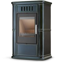 Piec kominek kaflowy piecyk koza wkład kominkowy OLBIA Olive 7,5 kW CDP