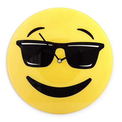 Zegar Ścienny Emotikona Cool na Arena.pl