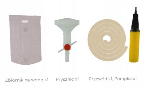 Basen do mycia GŁOWY w łóżku + PRYSZNIC + POMPKA basen EASY SHOWER / TIMAGO na Arena.pl