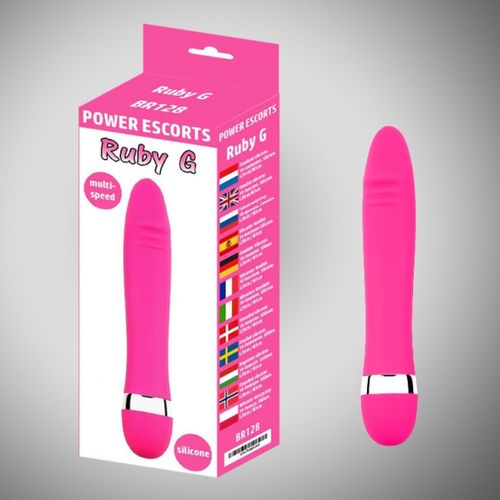 ruby g pink vibro 18,5 cm / 7,3 inch na Arena.pl
