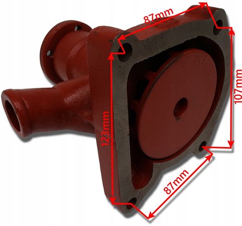 URSUS C-360 C-4011 C-355 POMPA WODY WODNA Z ŻELIWNYM WIRNIKIEM + USZCZELKA na Arena.pl