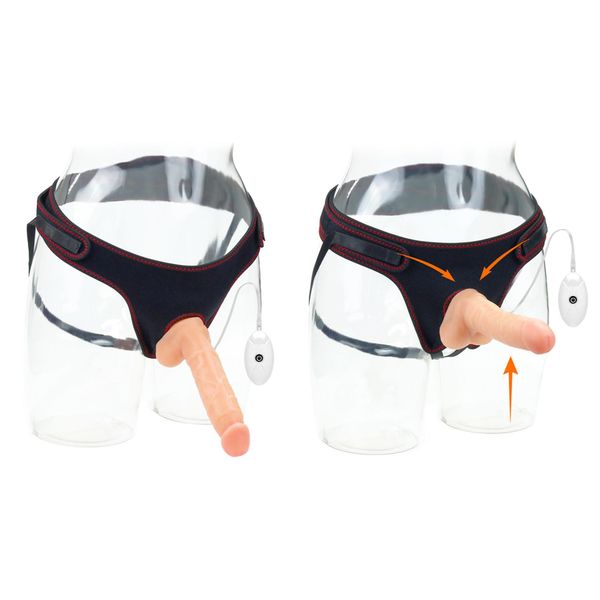 Vibrating Easy Strapon Set 7.5'' zdjęcie 11