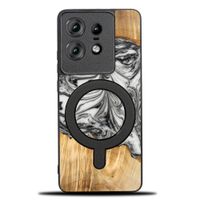 etui bewood unique do motorola edge 50 pro - 4 żywioły - ziemia z magsafe